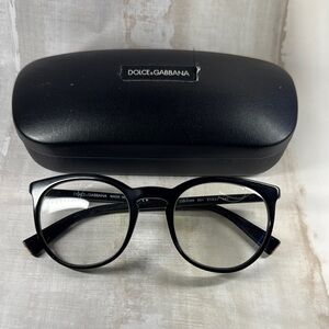 Dolce & Gabbana Black Eyeglasses
